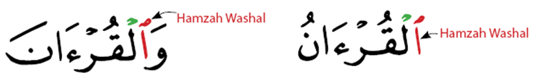 Wasal ayat awal hamzah di Hamzah Washal